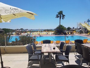 屋外プール、温水プール