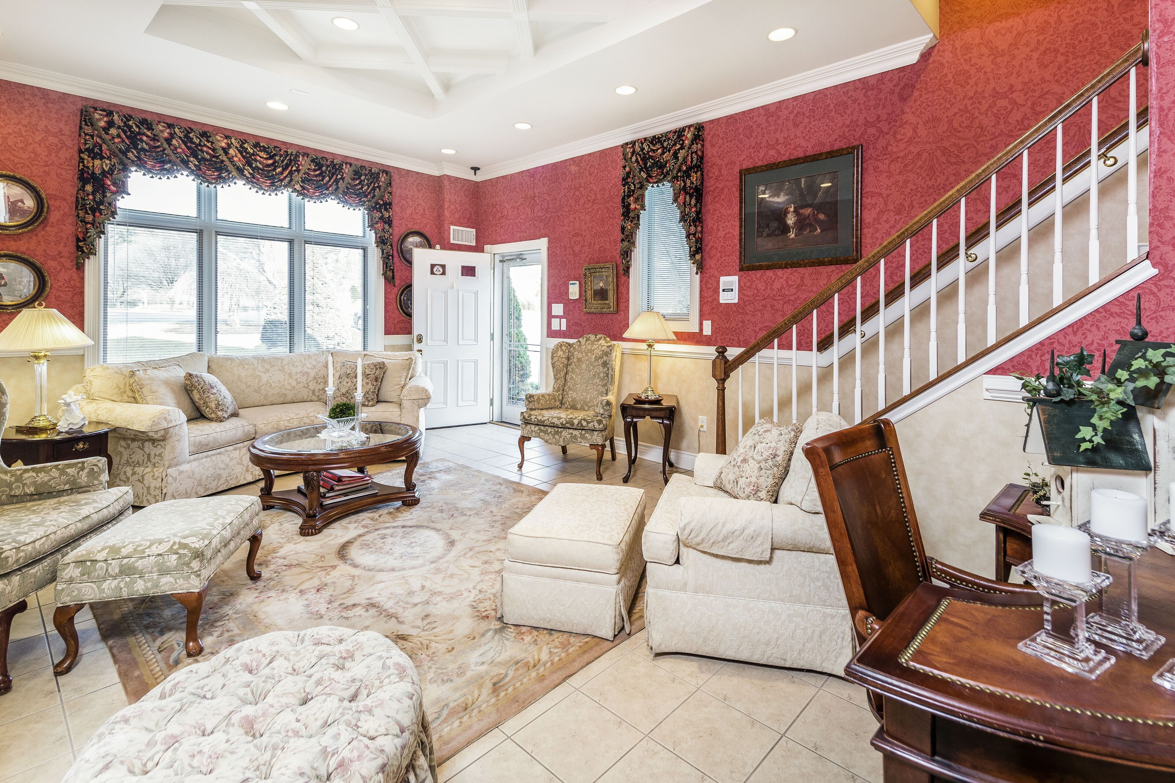 智能电视、DVD 播放器、书、音乐库