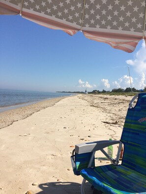 On the beach - The Summer House (Slaughter Beach)