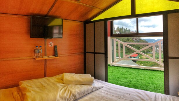 Hypo-allergenic bedding, iron/ironing board (on request), free WiFi - Kea Garden Mini Chalet - Hostel (Brinchang)