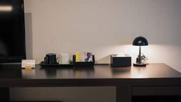 Copriletto in piuma, tende oscuranti, insonorizzazione, Wi-Fi gratuito