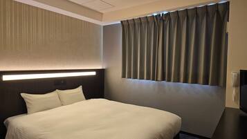 Down comforters, blackout drapes, soundproofing, free WiFi