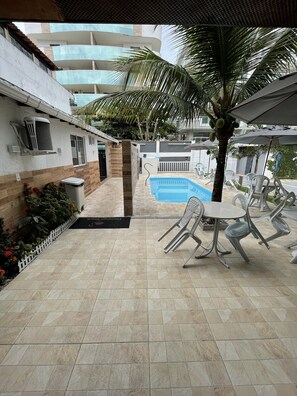Terrace/patio - Flamingo Beach Pousada (Cabo Frio)