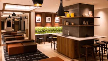 Sala de estar en el lobby