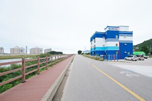 Façade de l’hébergement 