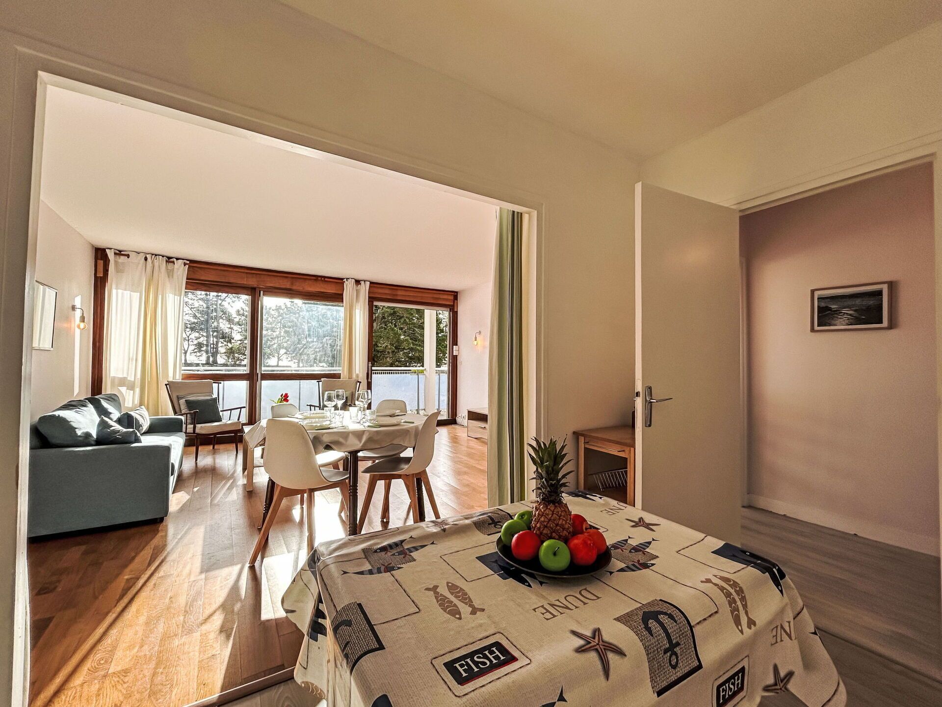 Gezellig Appartement Voor 4 Personen Met Wifi, Tv En Balkon - Saint-Philibert