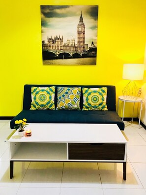 Maison, 3 chambres | Salle de séjour