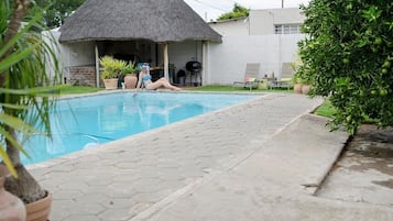Uitzicht vanuit accommodatie