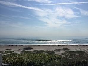 Am Strand, Liegestühle, Strandtücher