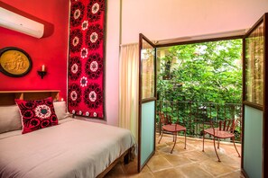 2 bedrooms, in-room safe, iron/ironing board, WiFi