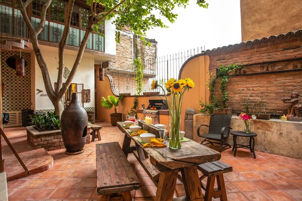 Restaurante al aire libre