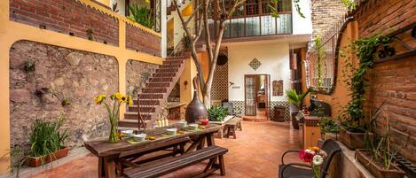 Opções para refeição ao ar livre