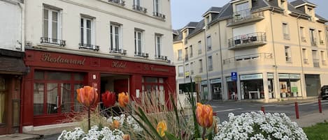 Façade de l’hébergement