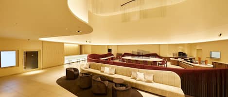 Sitteområde i lobbyen