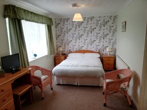 Desk, iron/ironing board, free WiFi, bed sheets