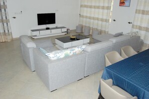  위성 채널 시청이 가능한 42인치 평면 TV, TV