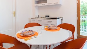 Spiseområde på rommet
