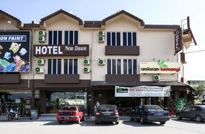 Façade de l’hébergement