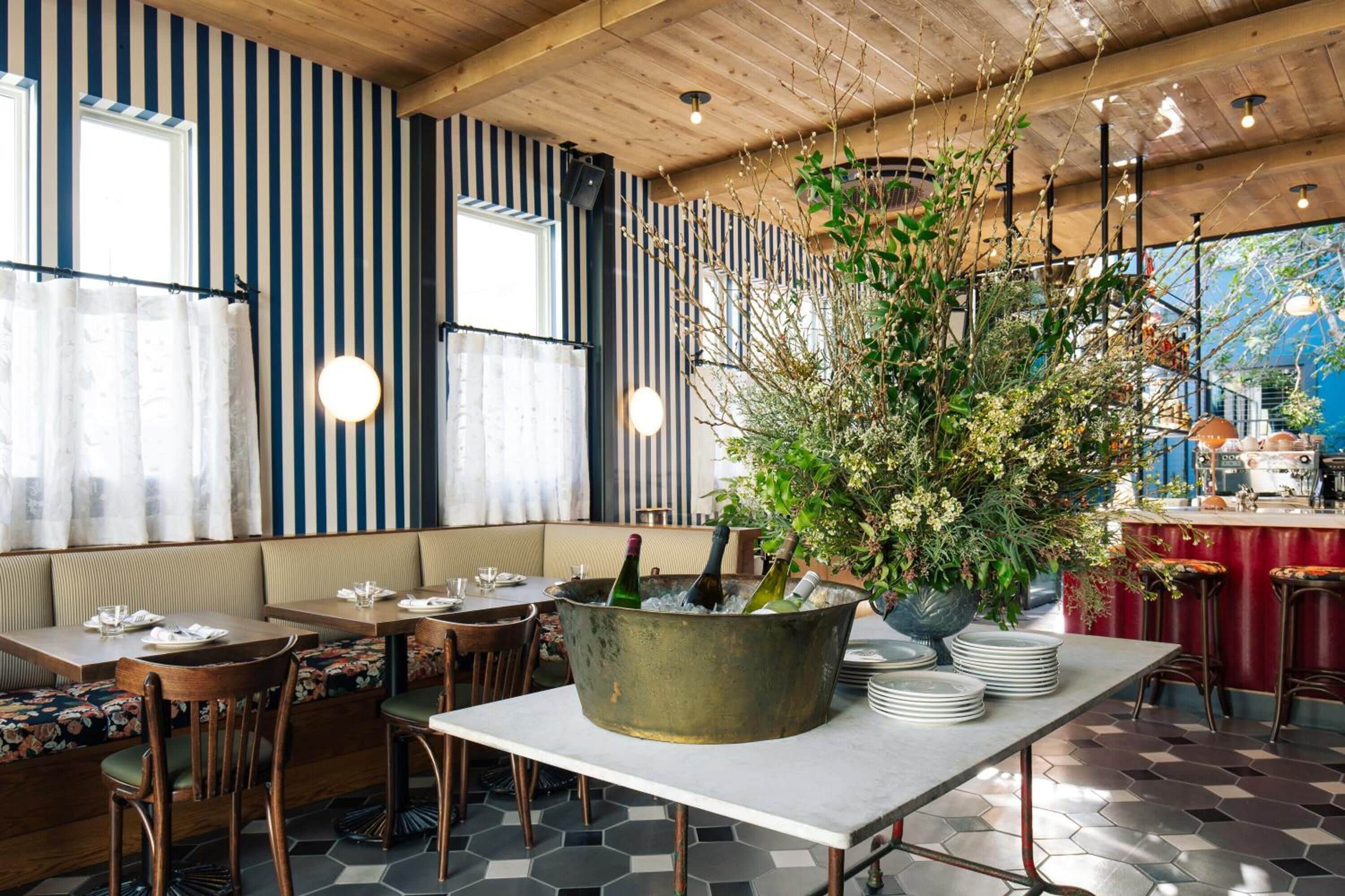 breakfast, dinner, brunch served; french cuisine