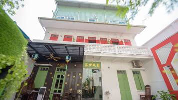 Voorkant van accommodatie