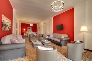 Appartement | Coin séjour | Télévision à écran plat