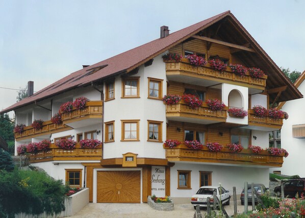 Fassade der Unterkunft