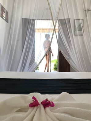 1 Schlafzimmer, hochwertige Bettwaren, Tempur-Pedic-Betten, Zimmersafe