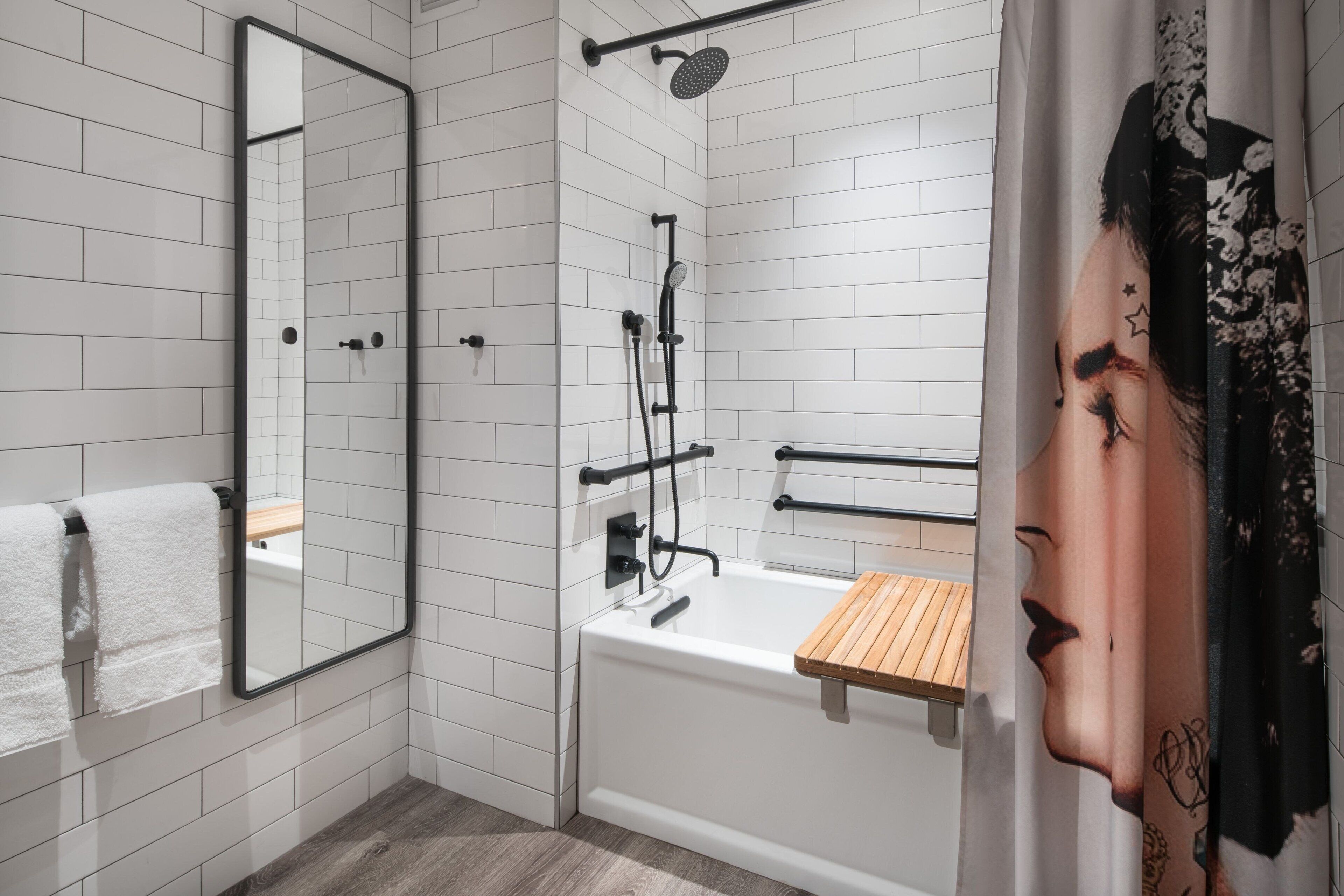 free toiletries, hair dryer, towels, soap