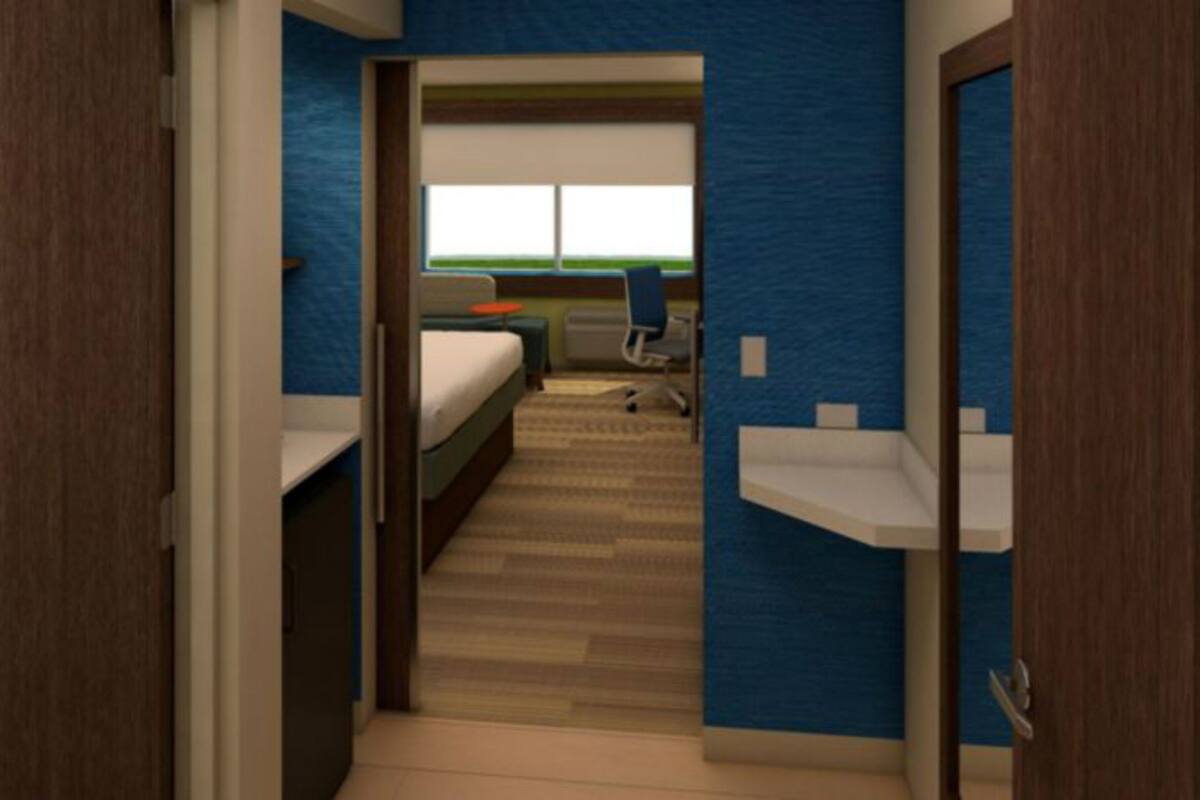 suite, 2 queen beds | 1 bedroom, in-room safe, desk, blackout curtains