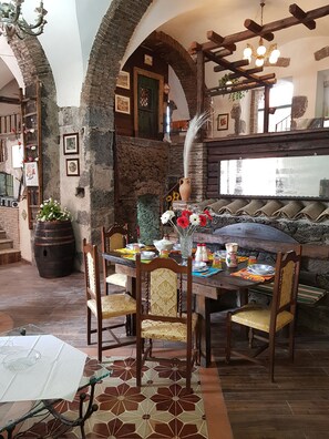 Loft, 2 Bathrooms, Mountain View (Palmento) | Living area - Original Sicily House (Santa Venerina)