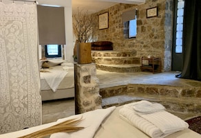 Suite de lujo | 2 dormitorios, sábanas de algodón egipcio, ropa de cama de alta calidad