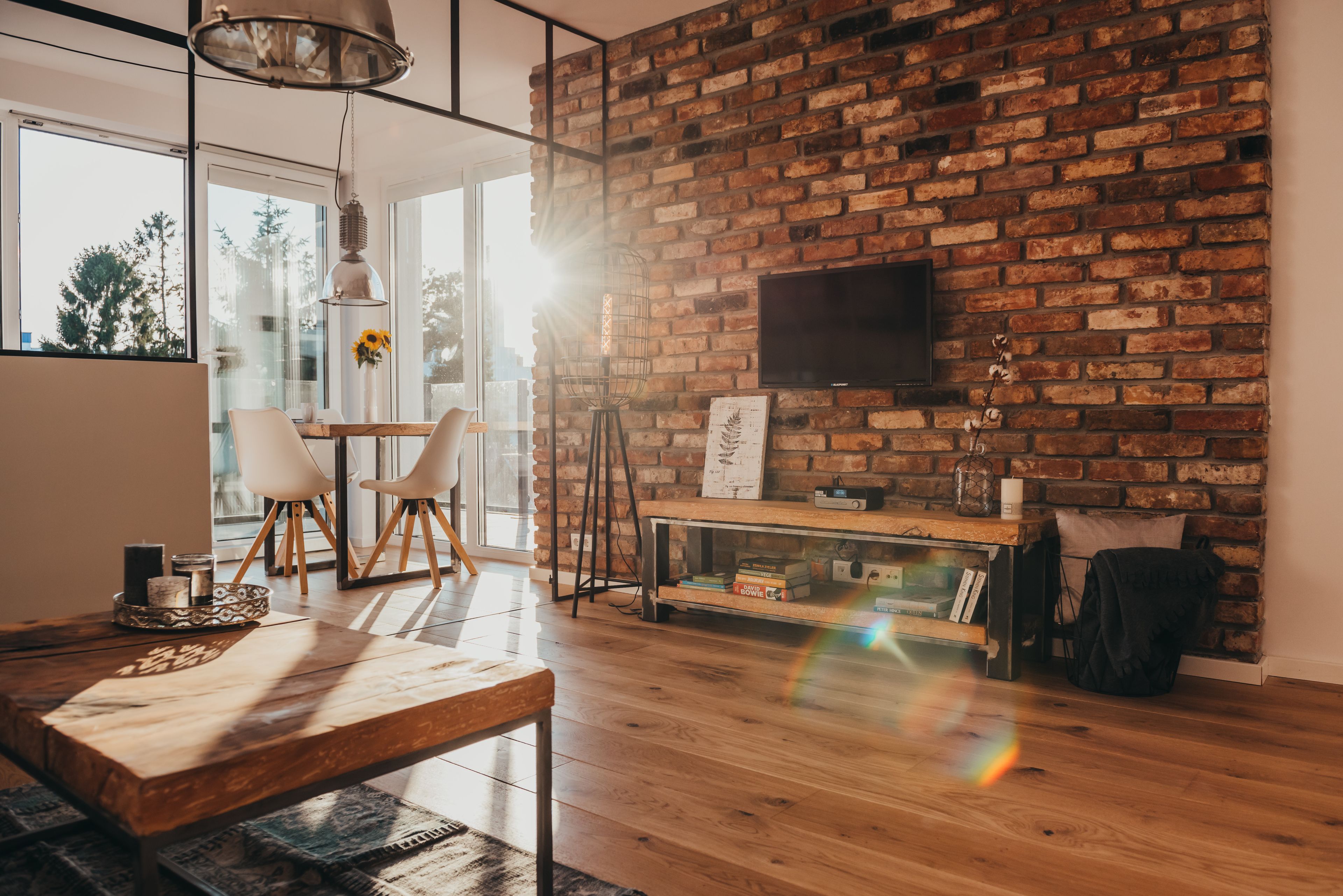 Apartment, 1 Bedroom | Living area | Flat-screen TV