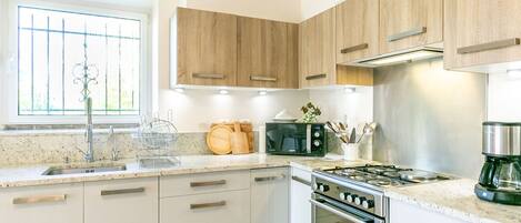 Microwave, oven, highchair, freezer