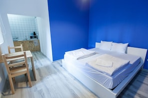 Studio Ville, 1 grand lit | Bureau, fer et planche à repasser, Wi-Fi gratuit
