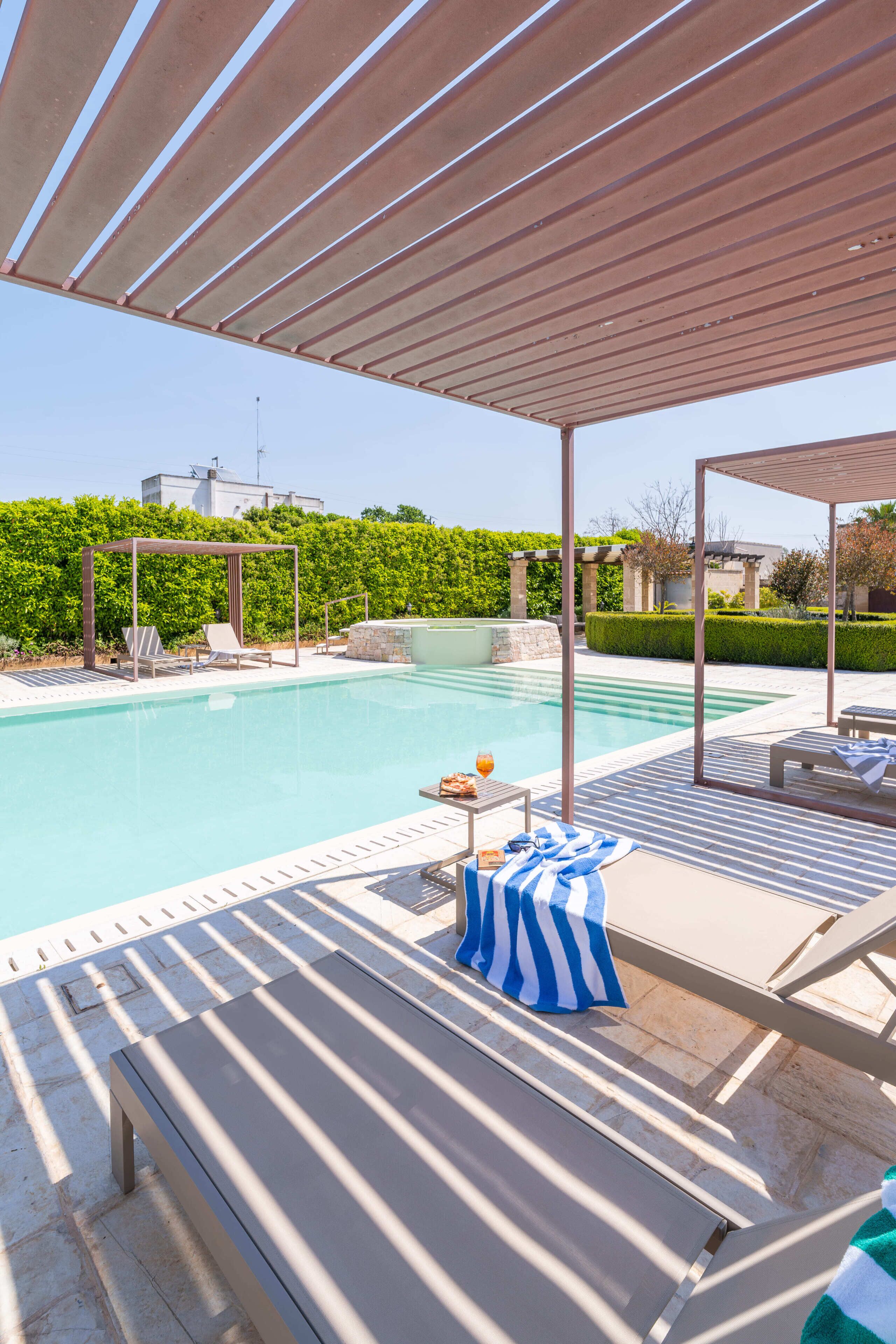 Seasonal outdoor pool