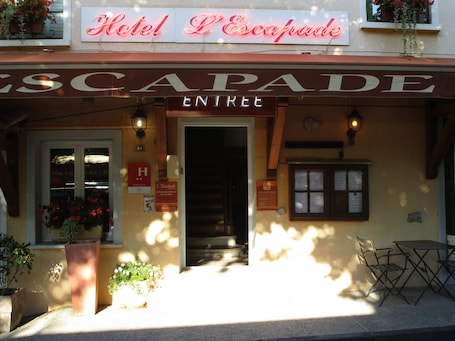 Entrada de la propiedad