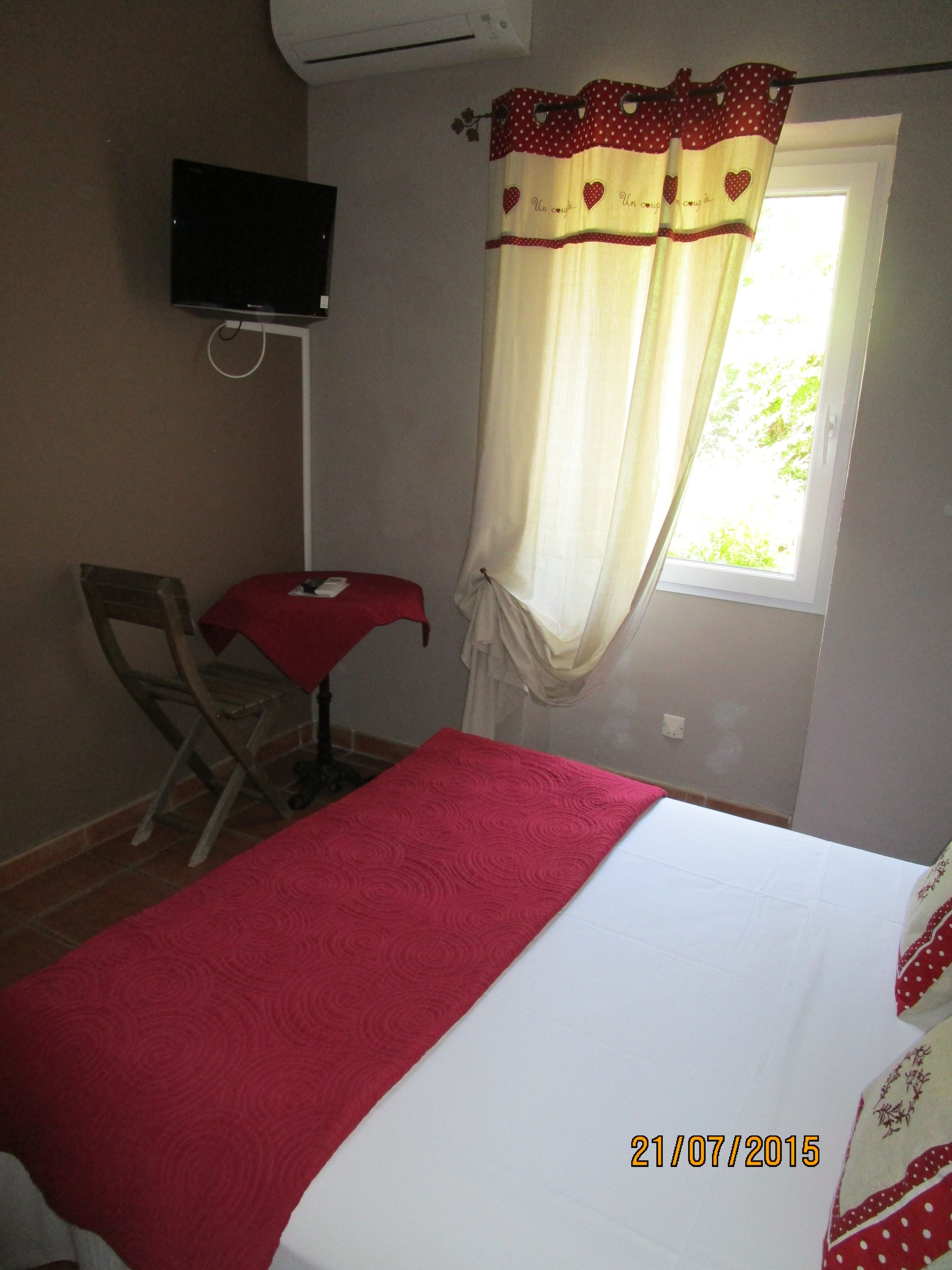 individually decorated, individually furnished, desk, blackout curtains