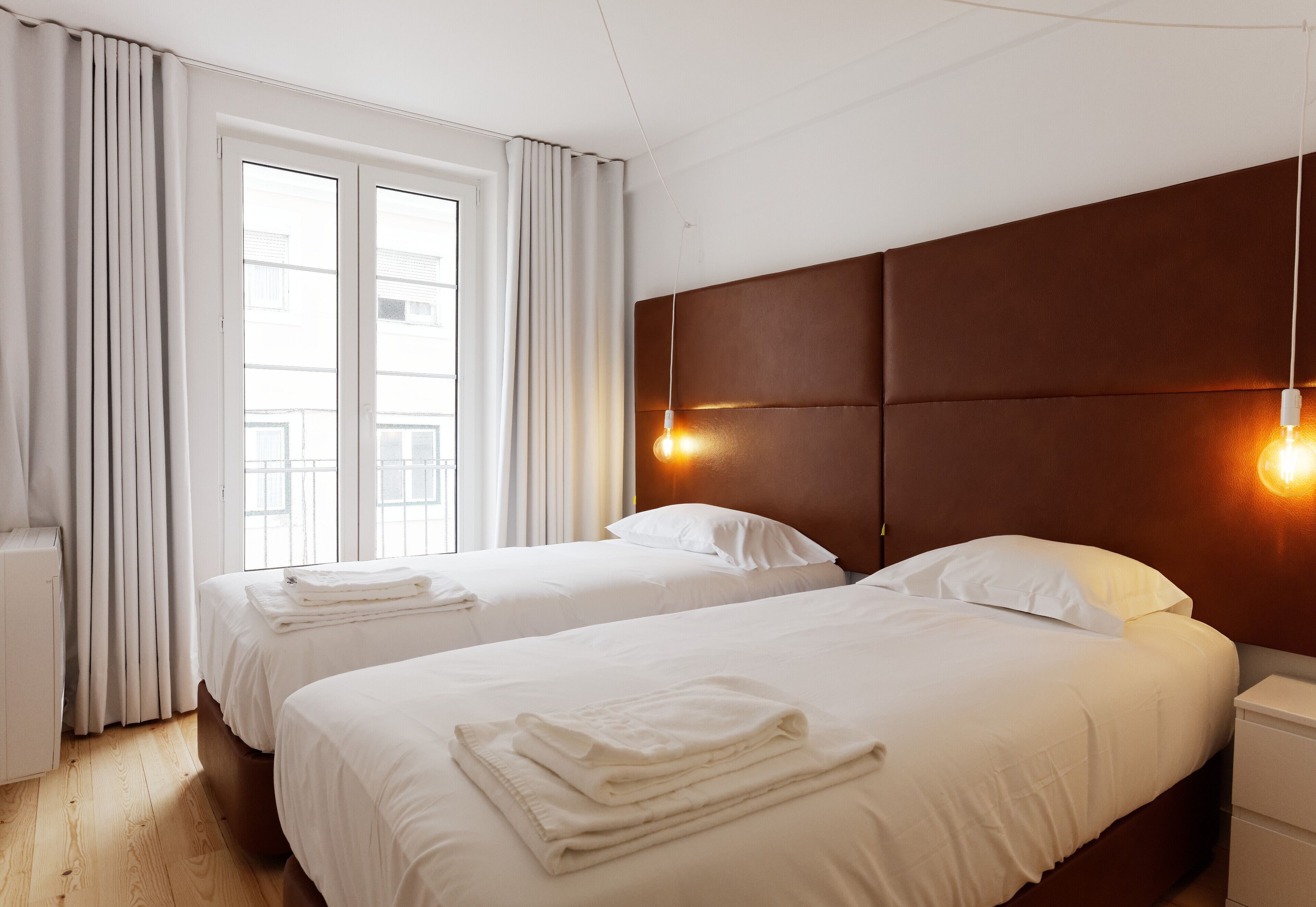 Blackout curtains, soundproofing, iron/ironing board