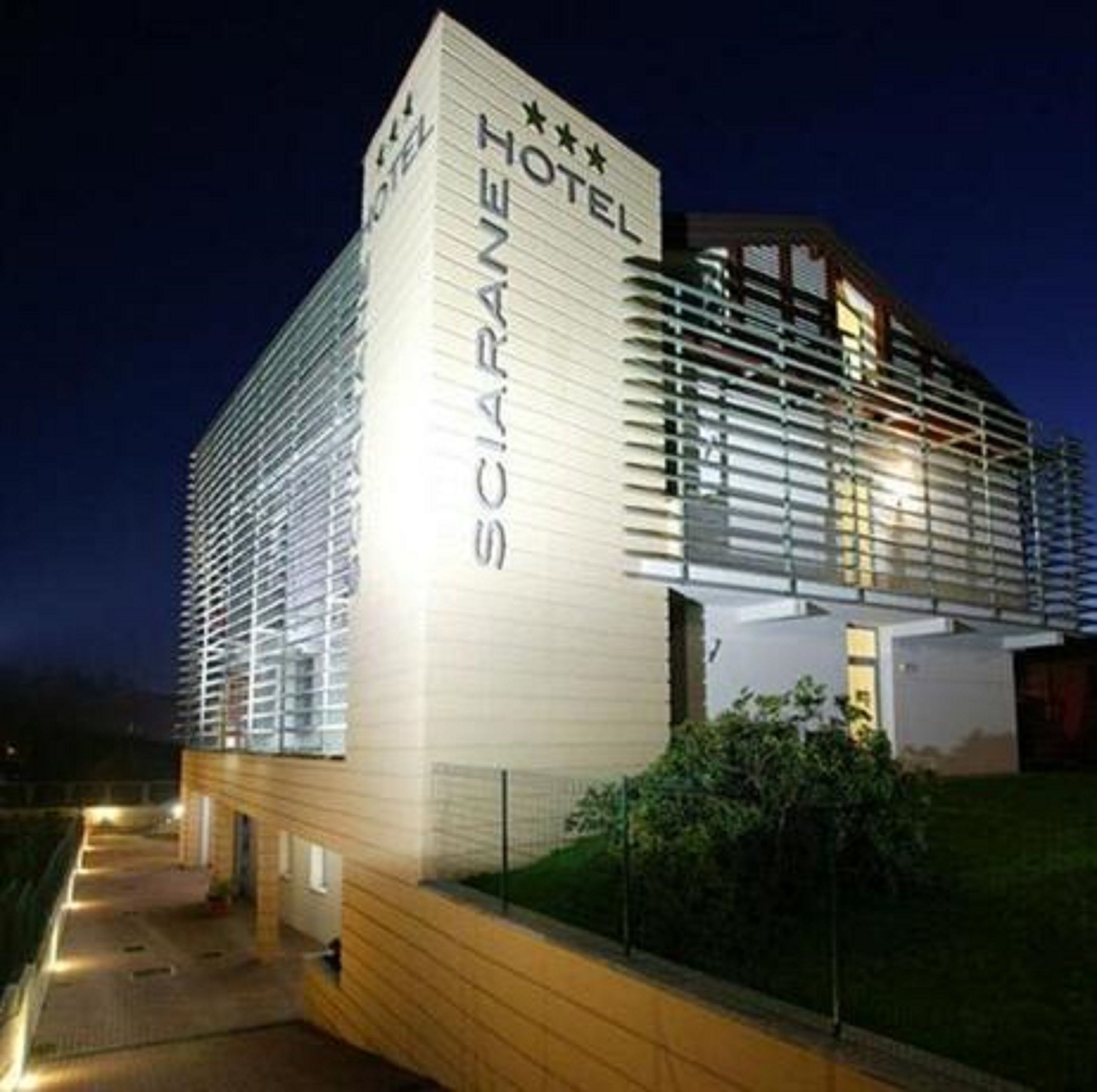 Fassade der Unterkunft