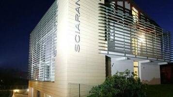 Fassade der Unterkunft