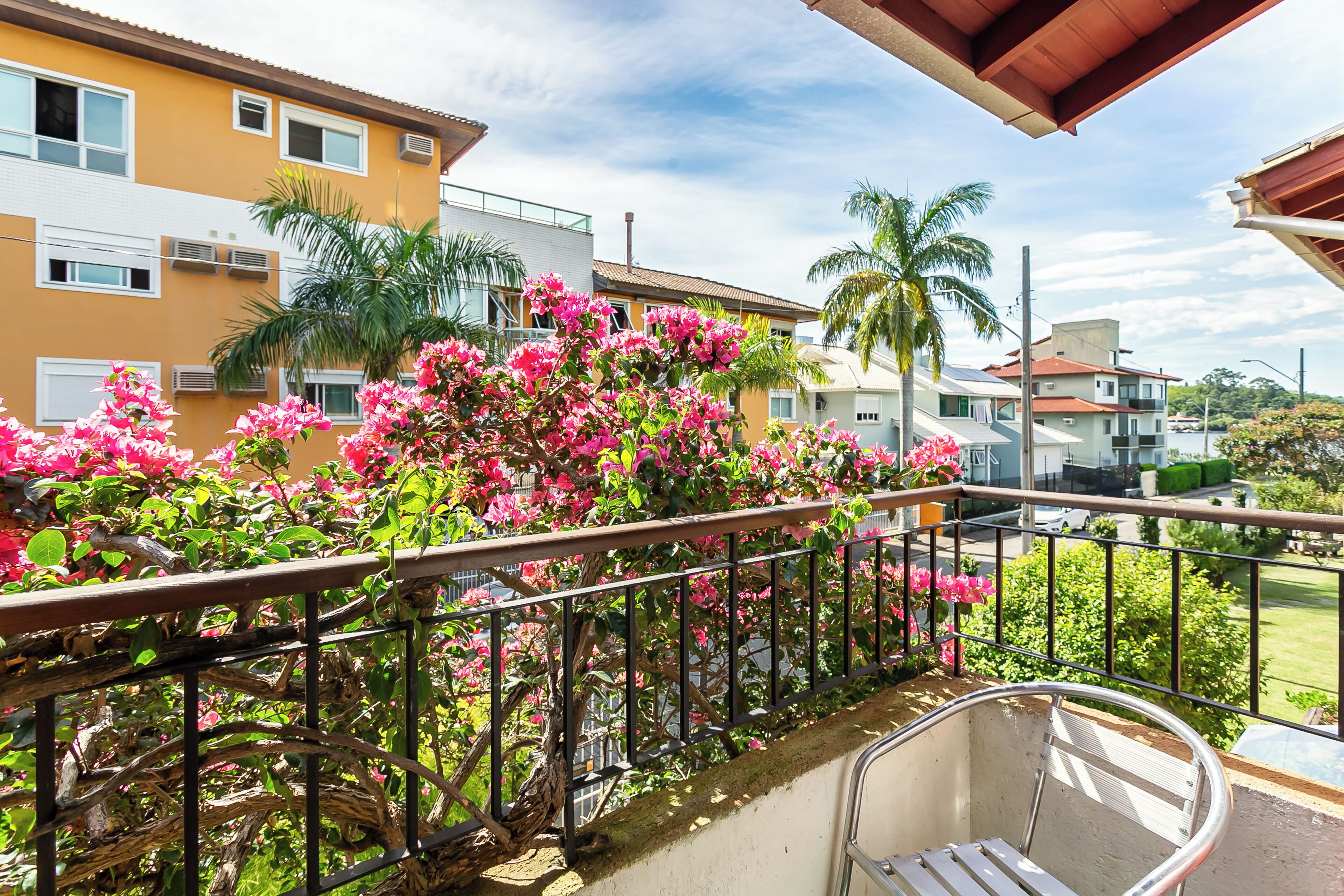 Double Room, 1 King Bed with Sofa bed, Non Smoking, Partial Lake View | View from room