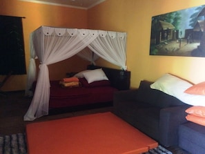 Vila, 1 kamar tidur, dapur kecil | Tempat tidur lipat/tambahan dan seprai linen