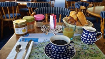 Daily local cuisine breakfast (EUR 9 per person)