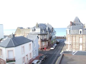 Blick von der Unterkunft