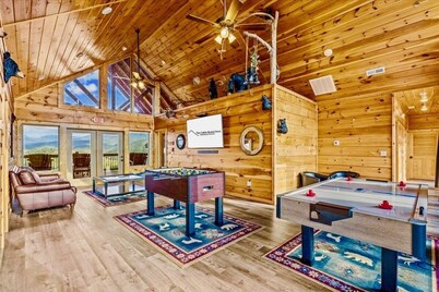 Mansion In The Sky 11 Bedroom Cabin by RedAwning