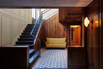 Reception area at Walker Hotel Tribeca