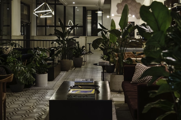 Sala de estar en el lobby