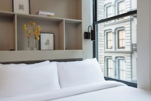Rom, 1 kingsize-seng, byutsikt (Corner)