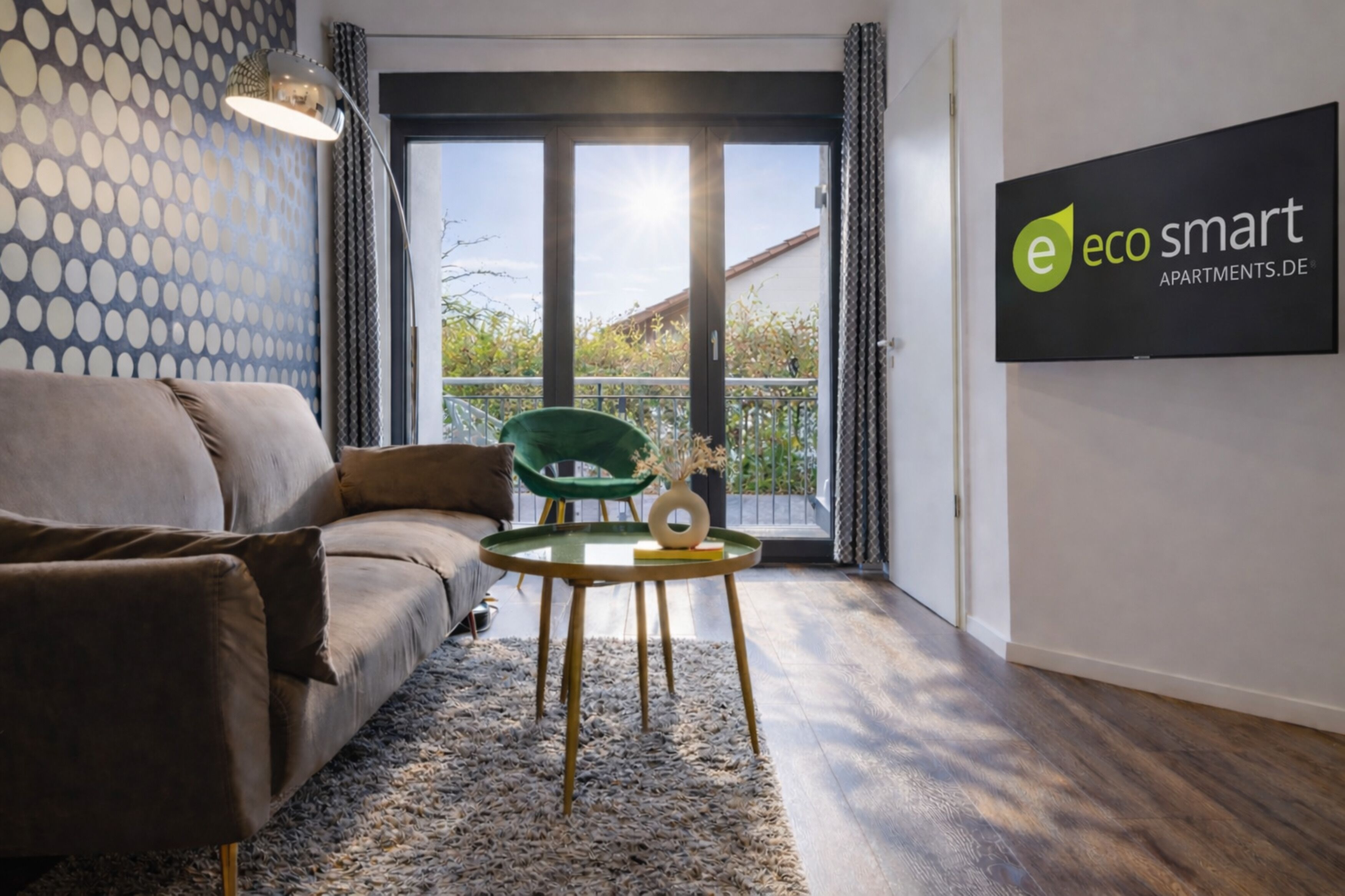 Deluxe-Apartment, 1 Schlafzimmer, Balkon