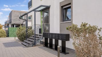 Fassade der Unterkunft